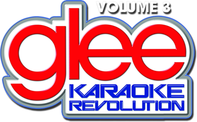 Karaoke Revolution: Glee Vol. 3 - Clear Logo (World) - 1000x622