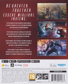 Marvel's Spider-Man 2 - Box - Back (Europe) - 648x800