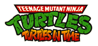 Teenage Mutant Ninja Turtles IV: Turtles in Time - Clear Logo (Japan) - 3800x1778