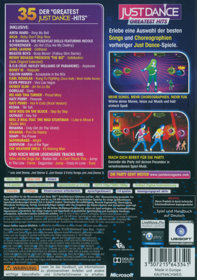 Just Dance: Greatest Hits - Box - Back (Germany) - 1000x1420