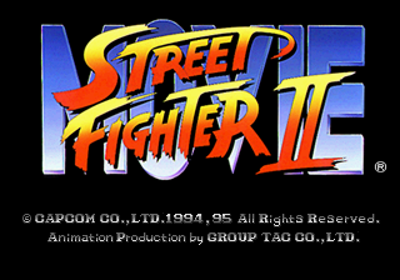 Street Fighter II Movie - Screenshot - Game Title (Japan) - 320x224