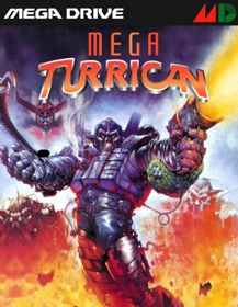 Mega Turrican - Fanart - Box - Front (North America) - 500x646