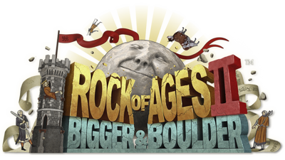 Rock of Ages II: Bigger & Boulder - Clear Logo (null) - 640x360