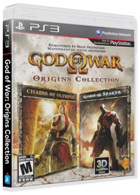 God of War Origins Collection - Box - 3D (North America) - 984x1365
