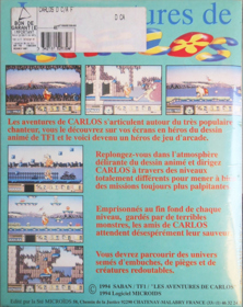Les aventures de Carlos - Box - Back (France) - 644x812