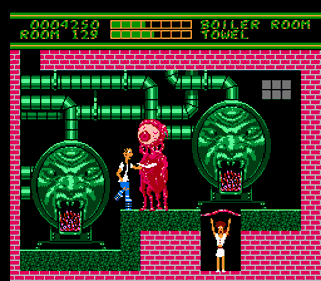 Ghoul School - Screenshot - Gameplay (North America) - 256x224