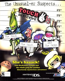 Touch Detective 2 1/2 - Advertisement Flyer - Front (United States) - 1772x2200