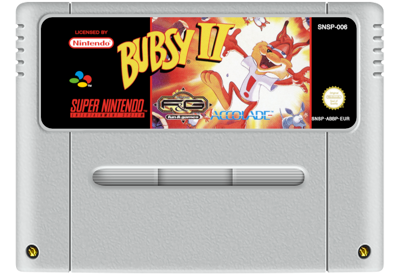 Bubsy II - Cart - Front (Europe) - 811x560
