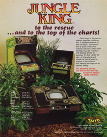Jungle King - Advertisement Flyer - Back (North America) - 1223x1571