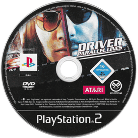 Driver: Parallel Lines - Disc (Europe) - 1446x1446