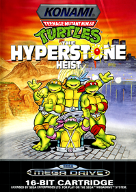 Teenage Mutant Ninja Turtles: The Hyperstone Heist - Fanart - Box - Front (Europe) - 1420x2000