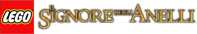 LEGO The Lord of the Rings - Clear Logo (Italy) - 1821x315