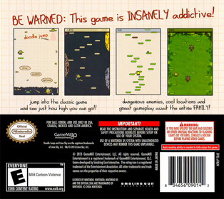 Doodle Jump Journey - Box - Back (North America) - 640x571