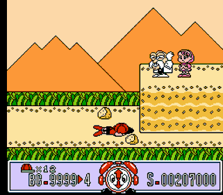 Time Zone - Screenshot - Gameplay (World) - 256x224