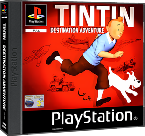 TinTin: Destination Adventure - Box - 3D (Europe) - 1409x1330