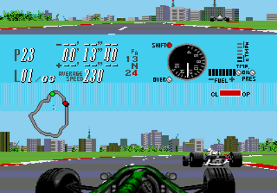 F1 Circus CD - Screenshot - Gameplay (Japan) - 640x448