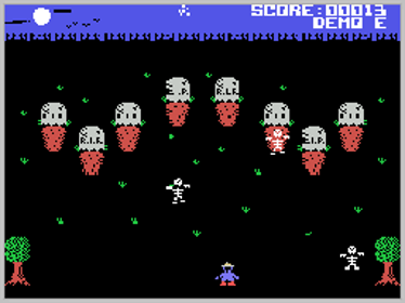 Happy Halloween - Screenshot - Gameplay (World) - 256x192