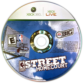 NBA Street Homecourt - Disc (North America) - 1177x1177