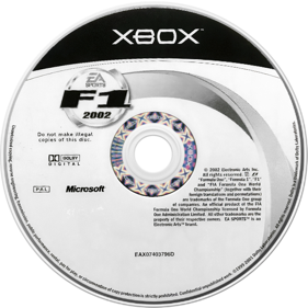 F1 2002  - Disc (Europe) - 800x800