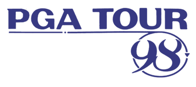 PGA Tour 98 - Clear Logo (Europe) - 600x267