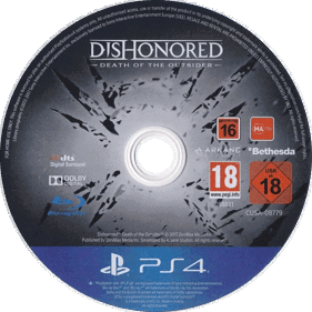 Dishonored: Death of the Outsider - Disc (World) - 766x765