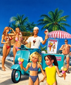 Ice Cream Tycoon - Fanart - Box - Front (World) - 1145x1374