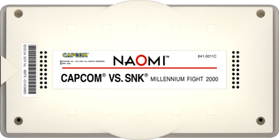 Capcom vs. SNK: Millennium Fight 2000 - Cart - Front (North America) - 3027x1522
