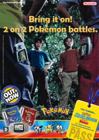 Pokémon Sapphire Version - Advertisement Flyer - Front (United Kingdom) - 1767x2500
