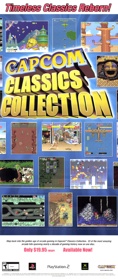 Capcom Classics Collection - Advertisement Flyer - Front (United States) - 2175x5141