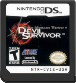 Shin Megami Tensei: Devil Survivor - Cart - Front (North America) - 517x564