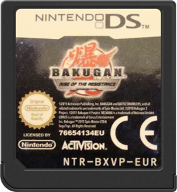 Bakugan: Rise of the Resistance - Cart - Front (Europe) - 517x564