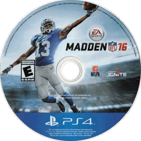 Madden NFL 16 - Disc (North America) - 769x765