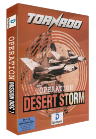 Tornado: Operation Desert Storm - Box - 3D (Europe) - 387x560