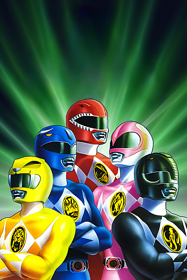 Mighty Morphin Power Rangers - Poster (North America) - 1424x2136