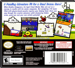 Marker Man Adventures - Box - Back - Reconstructed (North America) - 774x708