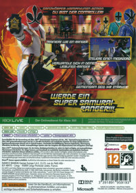 Power Rangers Super Samurai - Box - Back (Germany) - 1200x1696
