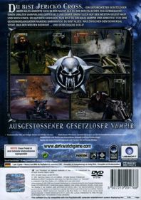 Darkwatch - Box - Back (Germany) - 564x800
