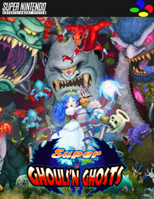 Super Ghouls 'n Ghosts - Fanart - Box - Front (North America) - 500x646