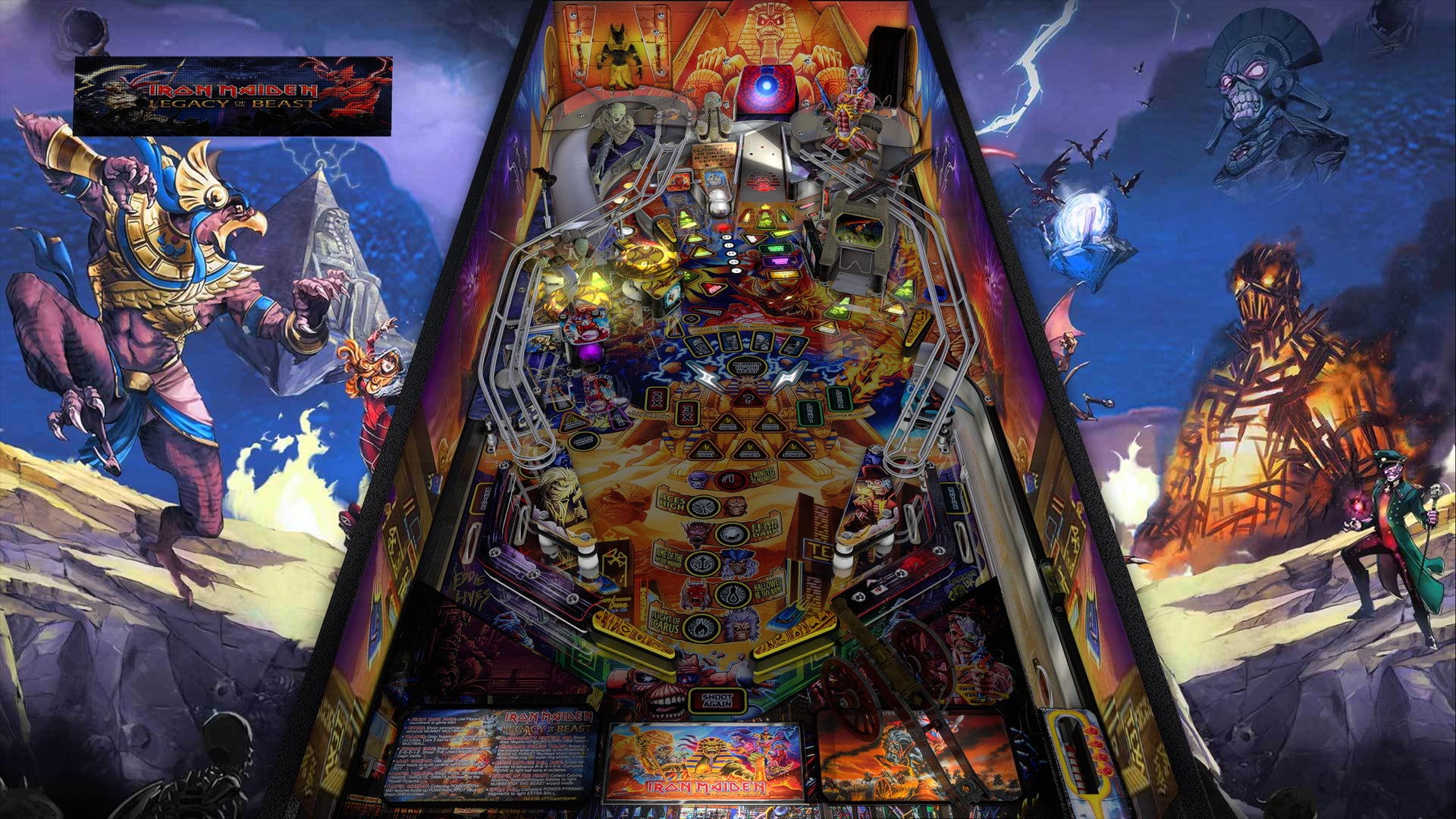 Illustration of Iron Maiden Legacy of the Beast