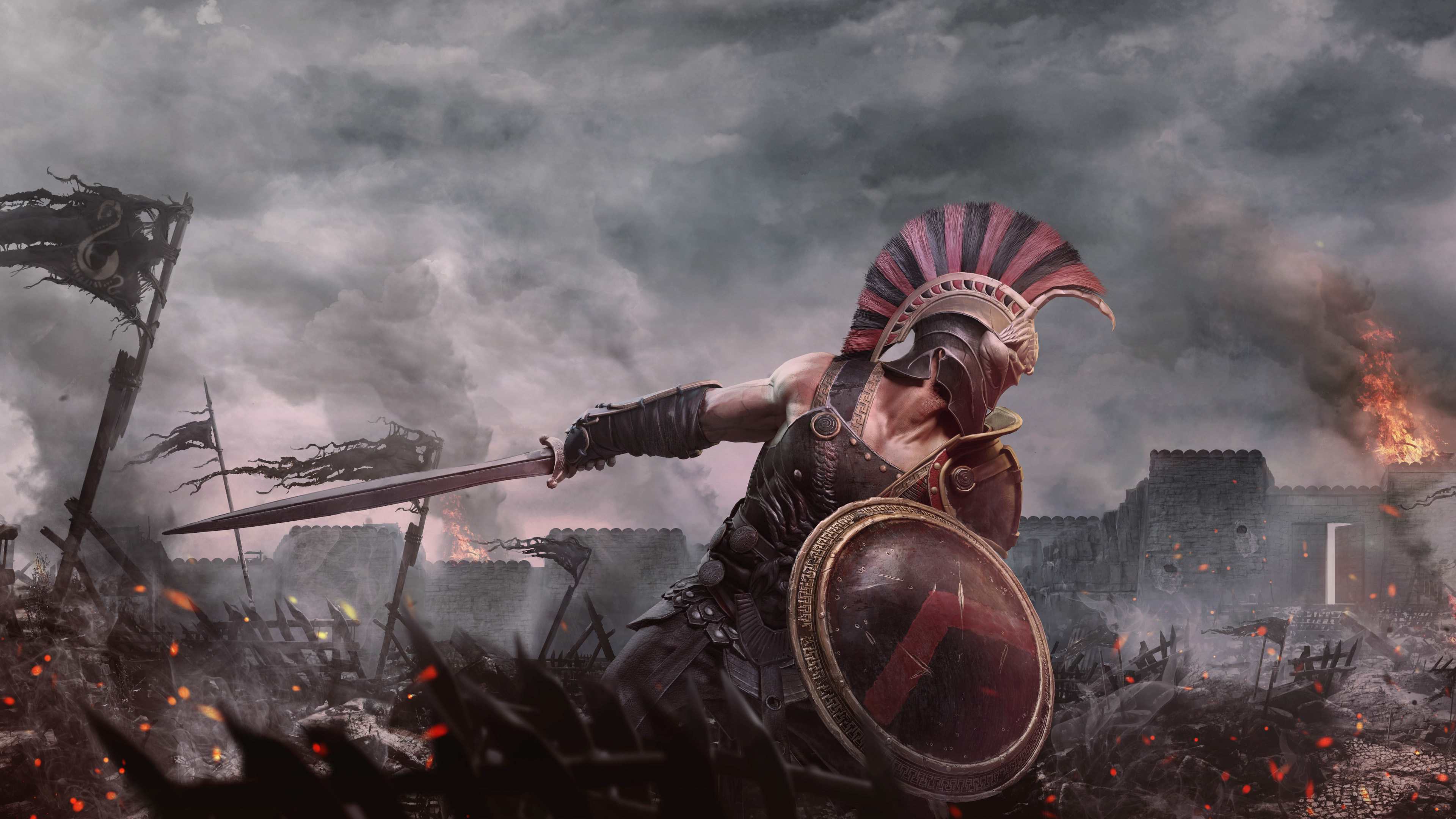 Illustration of Achilles Legends Untold