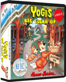 Yogi's Big Clean Up - Box - 3D (Europe) - 804x992