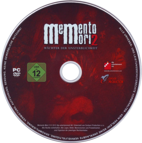 Memento Mori 2 - Disc (Europe) - 791x800