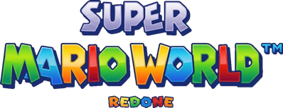 Super Mario World Redone: 40 Years of Mario Edition - Clear Logo (World) - 1024x394