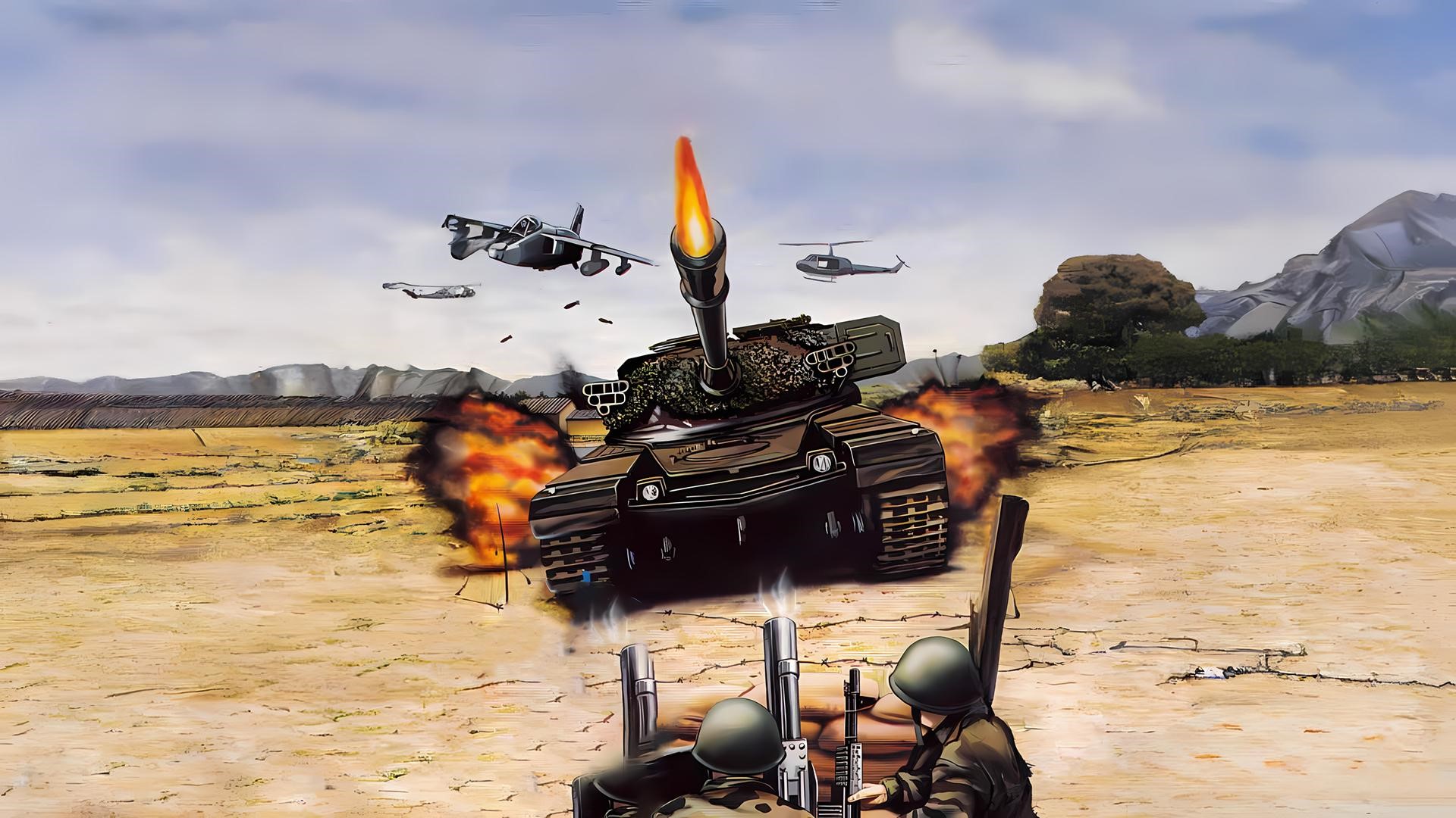 Illustration of Blazing Thunder