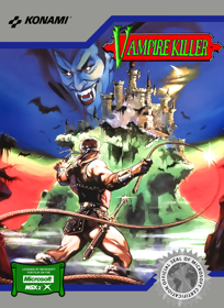 Vampire Killer - Fanart - Box - Front (North America) - 2001x2747