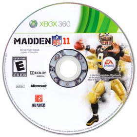 Madden NFL 11 - Disc (North America) - 900x900