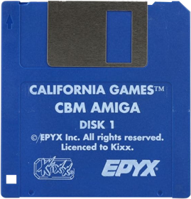 California Games - Disc (United Kingdom) - 548x571