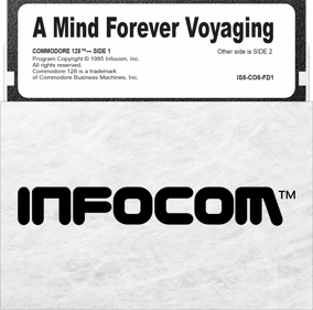 A Mind Forever Voyaging - Fanart - Disc (North America) - 1651x1631