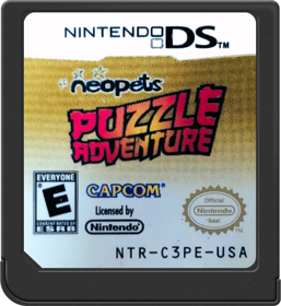 Neopets Puzzle Adventure - Cart - Front (North America) - 517x564
