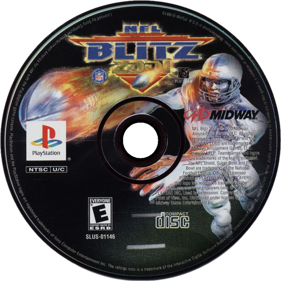 NFL Blitz 2001 - Disc (North America) - 800x800